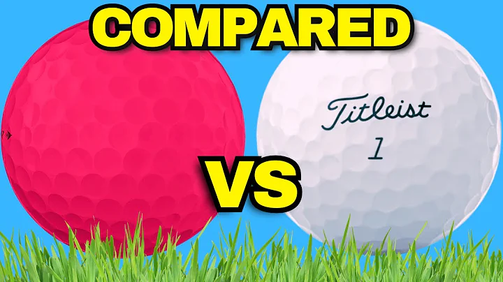 The REALITY of A Lady Golf Ball vs Titleist Pro V1 Golf Balls!