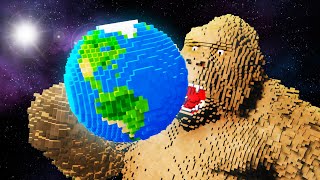 King Kong Eats The Planet Earth! - Teardown Mods Gameplay