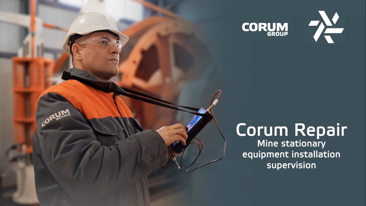 View of Corum Repair Mine stationary equipment installation supervision - YouTube
