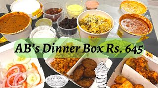 AB's Buffet Box (Veg) Home Delivery | Absolute Barbecues at home | Only Rs 645 For Couples