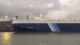 Vehicle Carrier Glorious Leader -NYK  at Mombasa Port