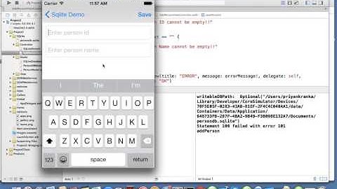 iOS Swift sqlite form validation | Nimap Infotech - Tutorial 96