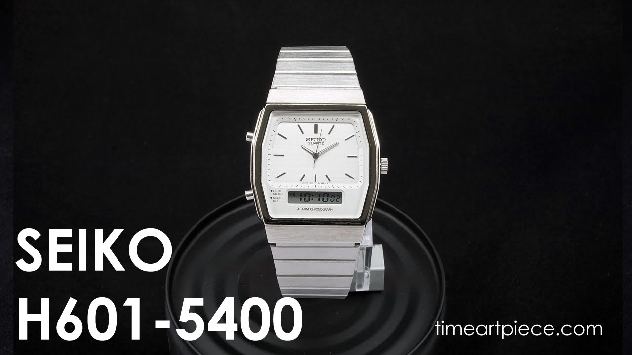 Seiko H601-5400 White - Time Art Piece