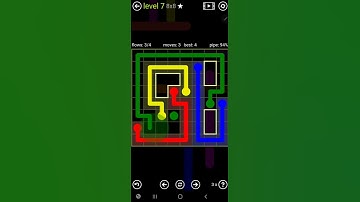 How To Solve Flow Free Scattered Pack Level 7 8x8 Board Hard Walk Through Solution Walkthrough