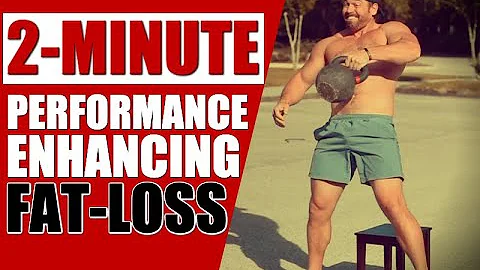 KILLER 2-Minute Kettlebell Cardio Routine [Burn Fat FAST!] | Chandler Marchman