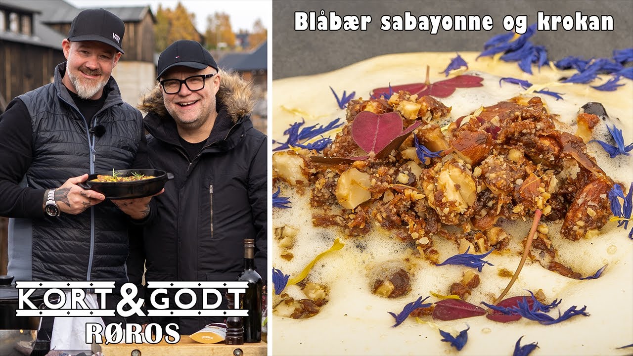 Kort & Godt Røros - Blåbær med sabayonne og krokan (S09-E12)
