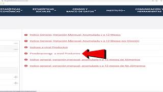 Tutorial  PONDERACIONES