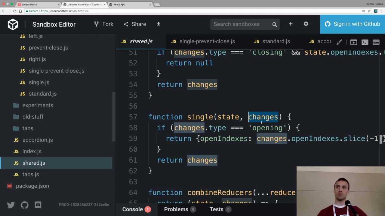 Simply React (@ OpenWest 2018)