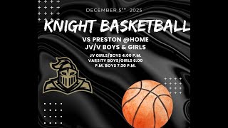 Henryetta Basketball VS Preston Pirates Basketball