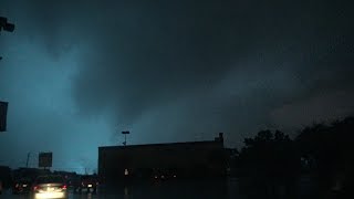 Tornado hits dallas, tx after dark - 10/20/2019