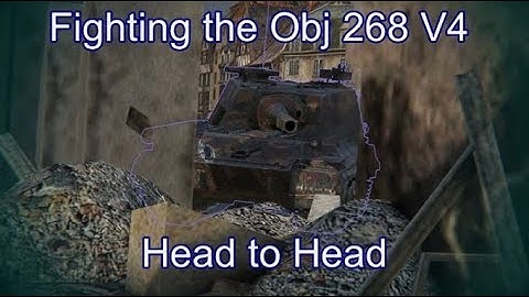 World of Tanks Penetrating the Obj 268 V4 with ap (game play)