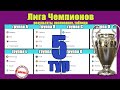 Лига Чемпионов. 5 тур. Таблица. Результаты Расписание. Реал – Наполи. 10 тыс. гол Рамоса. Кто в 1/8?