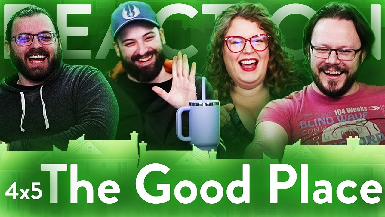 The Good Place 4x5 REACTION!! "Employee Of The Bearimy"