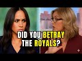 “WHO SILENCED YOU” — Meghan Markle EXPLODES on Susanna Reed LIVE