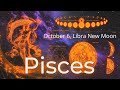 Pisces, WARNING! This Moon Is Explosive 🧨 🌚 // October New Moon Tarot & Astrology Reading