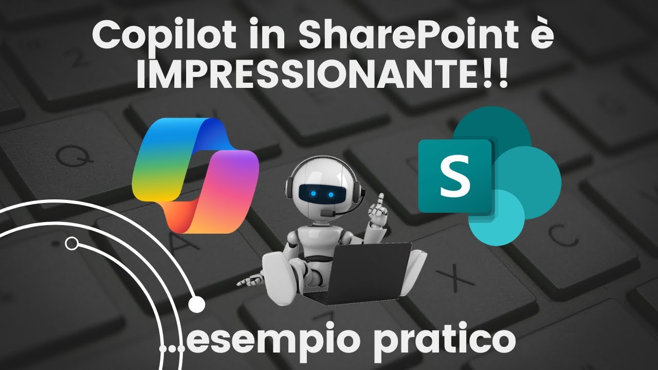 Copilot in SharePoint E' PAZZESCO!! Quasi non ci credevo! 🤯 - YouTube