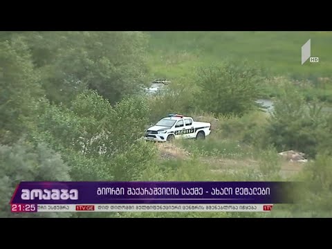 გიორგი შაქარაშვილის საქმე - ახალი დეტალები