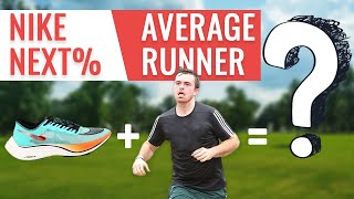 How Much Faster Can You Go In Nike Vaporfly NEXT% Shoes? | Average Runner Speed Test