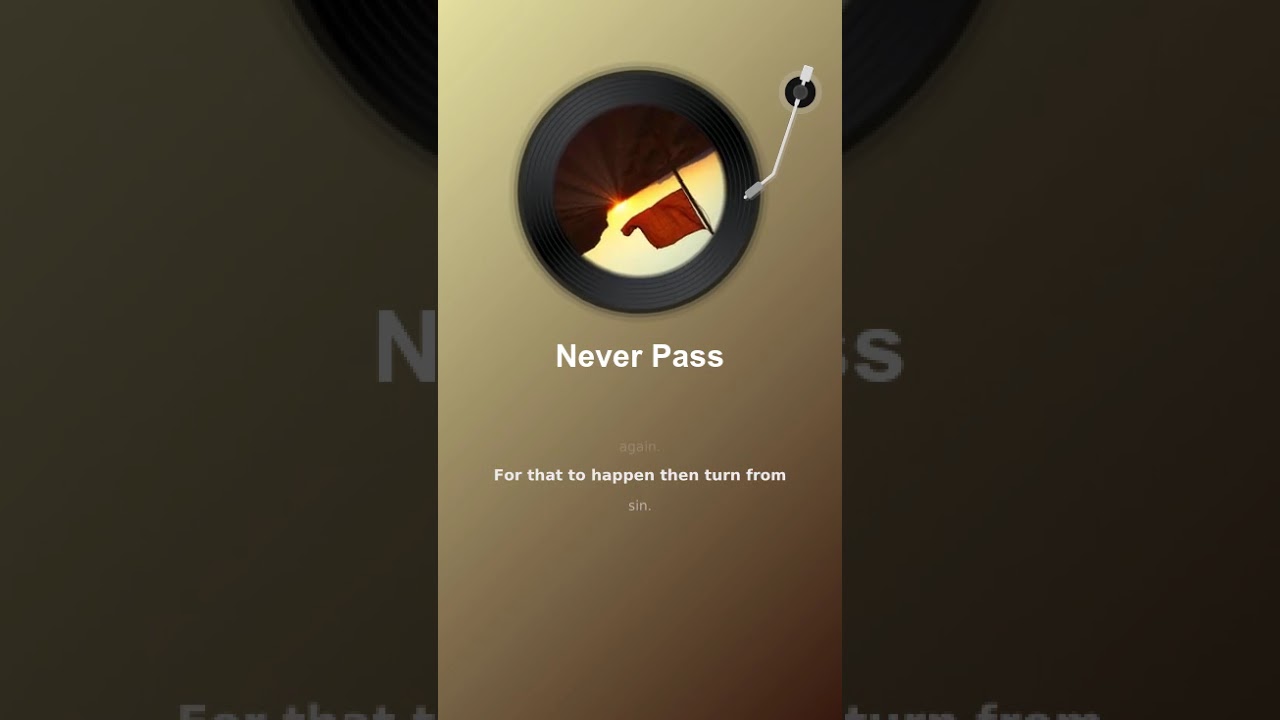 Never Pass