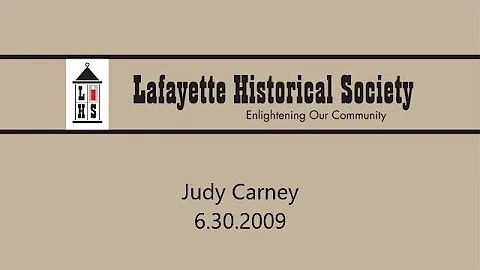Judy Carney -- June 30th, 2009