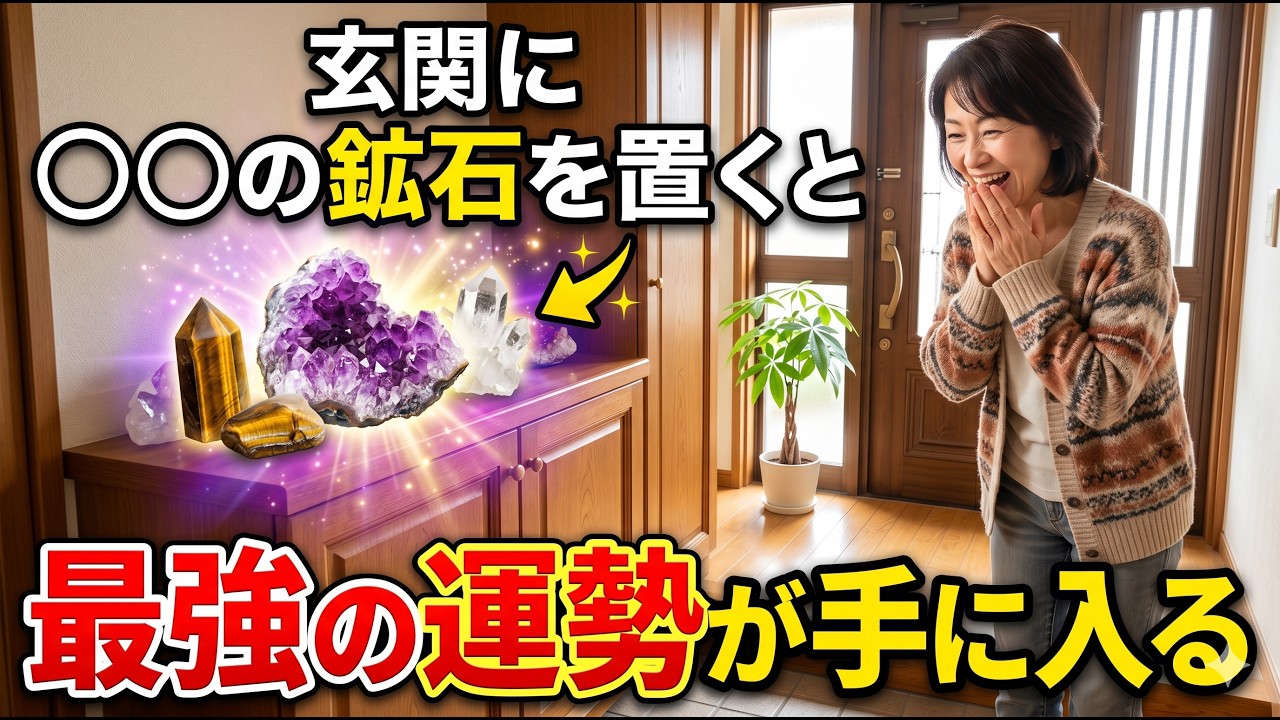 Just place it in your entryway! 5 of the most powerful gemstones
