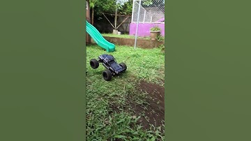 Wheelie of monster truck Arrma Notorious