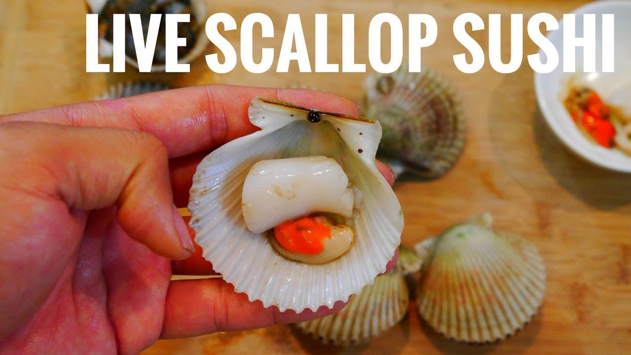 How to Prepare Scallop Sushi (Florida Catch N Cook) | Native Sushi