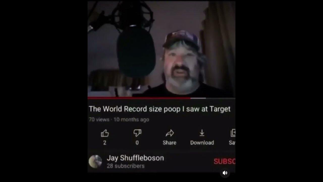 The world record size poop I saw at target (pringles can) YouTube