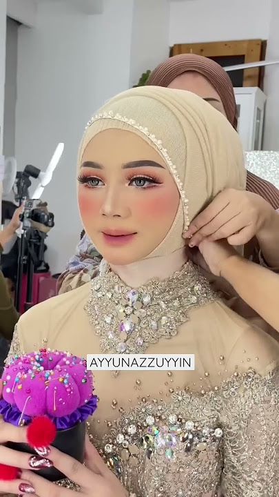 Tutorial Hijab Pengantin ala AYYUNAZZUYYIN