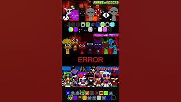 🤪 Incredibox Sprunki Horror 🤣 Shin Sonic  vs Doors vs Poppy Playtime 4 🤪