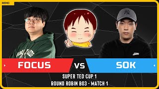 WC3 - [ORC] FoCuS vs Sok [HU] - Match 1 - Super Ted Cup 1