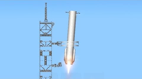 Starship | Fifth Flight Test | Recreated in SFS