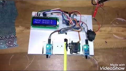 How to make a car parking system using Arduino and IR Sensor From Electronic Vadda