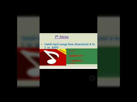 Tamil A-Z Movie Songs -- Free Tamil Mp3 Songs Download ...Single App