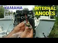 Internal Anodes on a YAMAHA Outboard 200,175,150 DIY Replacing on my Crooked PilotHouse Boat