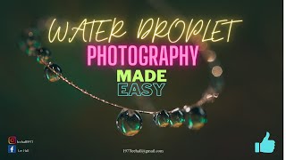 creative water droplet photography made easy
