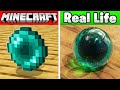 MINECRAFT ITEMS in REAL Life! (animals, items, blocks)