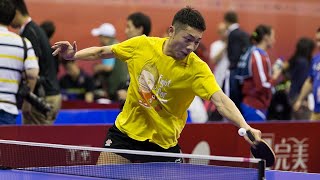 Xu xin best forehand flick
