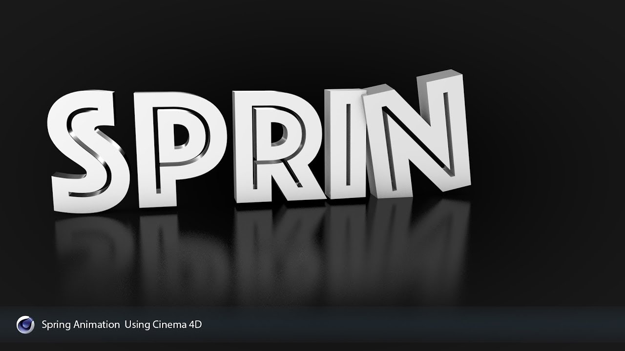 Spring Animation Tutorial Cinema 4D - YouTube