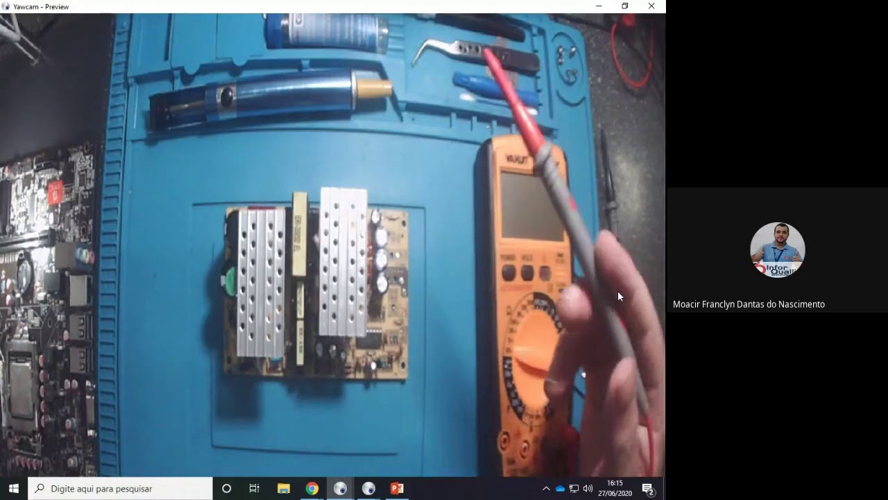 Módulo VI: Eletrônica Aplicada a Informatica (Aula 1) - YouTube