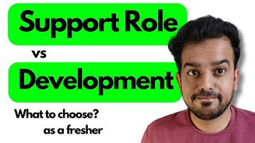 Support vs Development Project || which one to choose