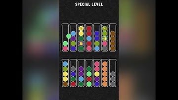 Ball Sort Special Level - Locked Ball (after Level 890)