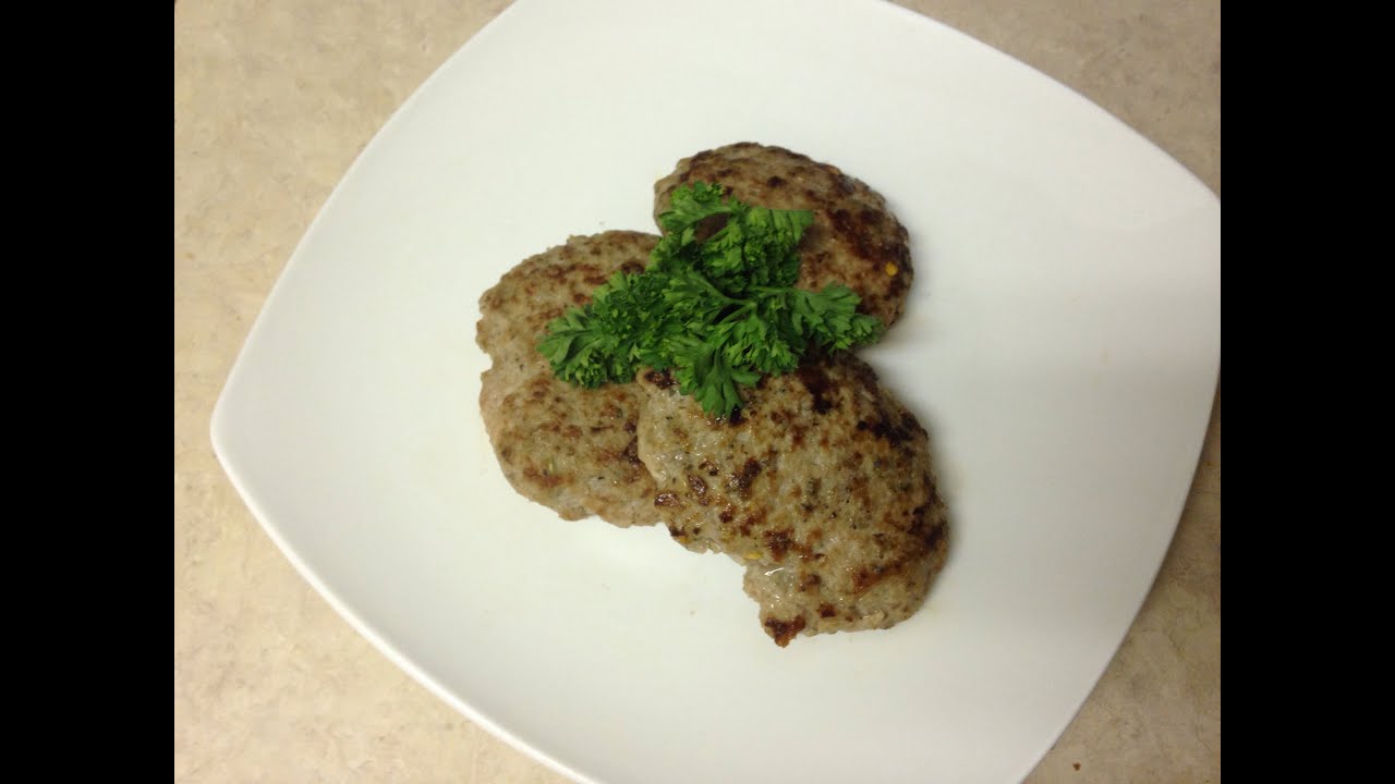 How to make high protein breakfast sausage YouTube