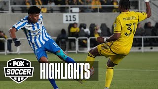 Columbus vs. Monterrey Highlights | CONCACAF Champions Cup by FOX Soccer 39,352 views 1 month ago 4 minutes, 25 seconds