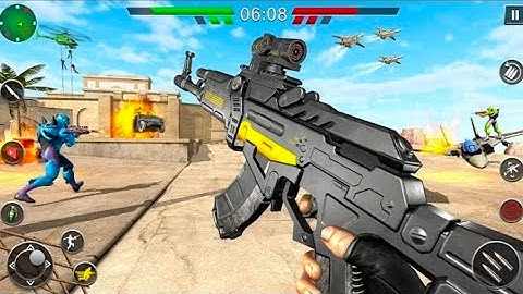 Robot Fps Shooting Strike 2 _ Modern Robot Gun Shooting Games - Android Gameplay
