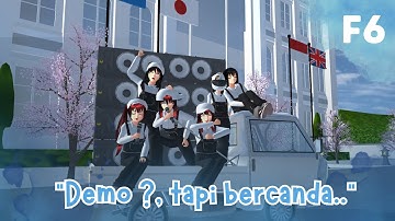  F6 : KIA JUNA AND FRIENDS #58 part 1 || SAKURA SCHOOL SIMULATOR 