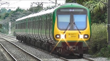 Irish Rail 29000 Class Commuter Train 29120 - Portmarnock Station, Dublin