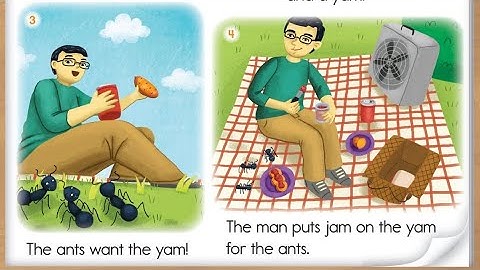 Oxford Phonics World student book level 2 - short vowels - disc1 - unit1 - short a - a am an - story