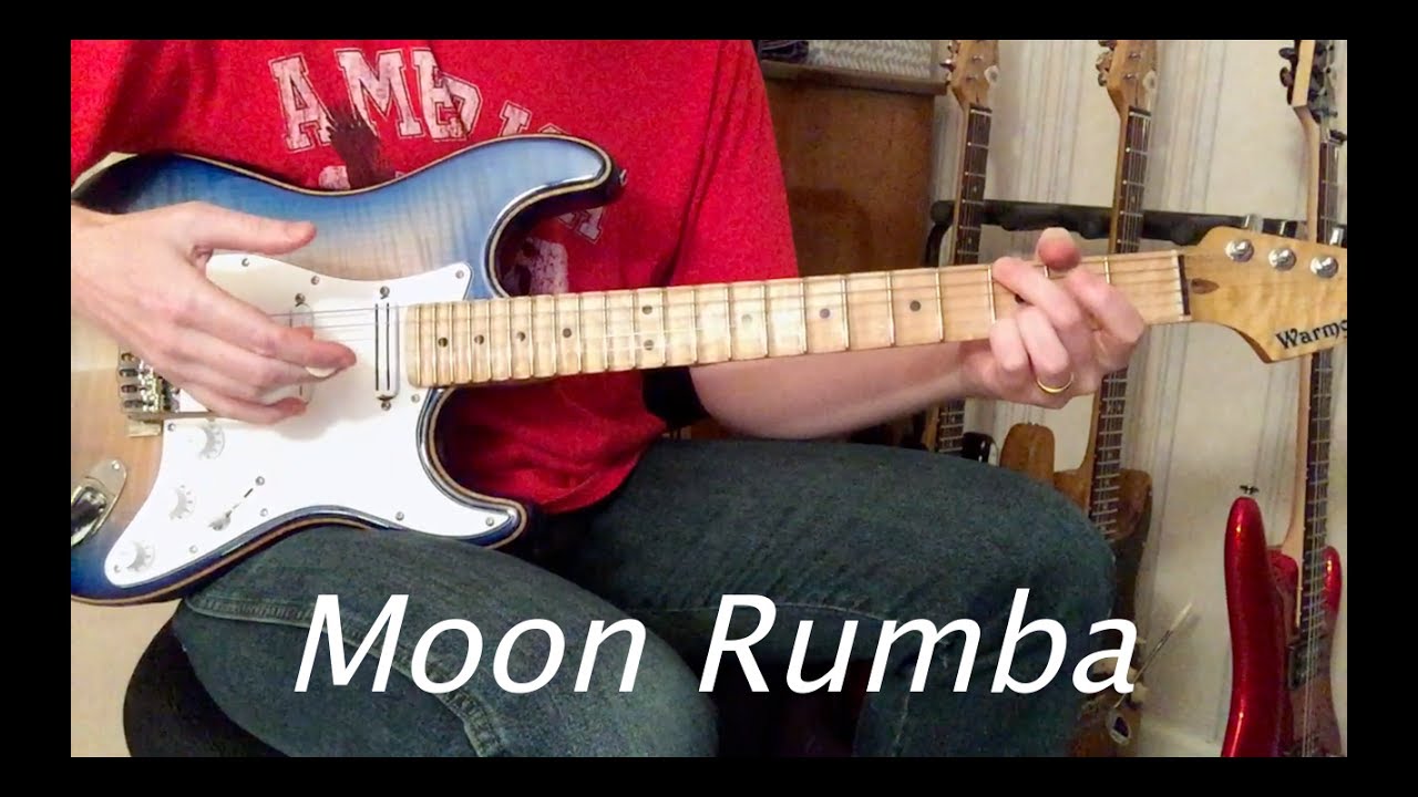 "Moon Rumba" StratTalk Weekly Jam Instrumental Guitar Improvisation