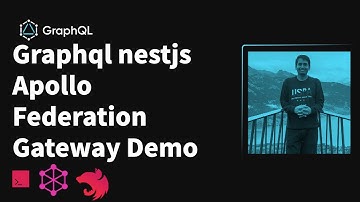 Nest JS Graphql  with Apollo Gateway composing sub graphs #07 #nestjs  #microservices